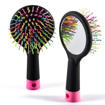 Essential Grooming Eye Candy Rainbow Colourful Comb