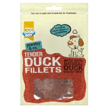 Good Boy Duck Fillets 80g