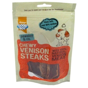 Good boy Chewy Venison Steaks - 80gr