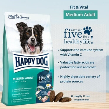 Happy Dog Fit & Vital Medium Adult 12kg
