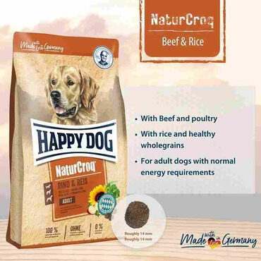 Happy Dog NaturCroq Beef & Rice 15kg