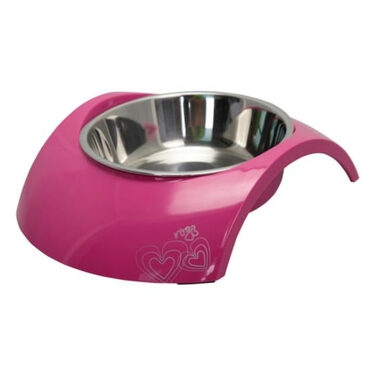 Rogz 2 Bowls in 1 Medium K-Pink