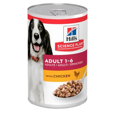 Science Plan Can Food Adult 1 - 6 with Chicken 370g