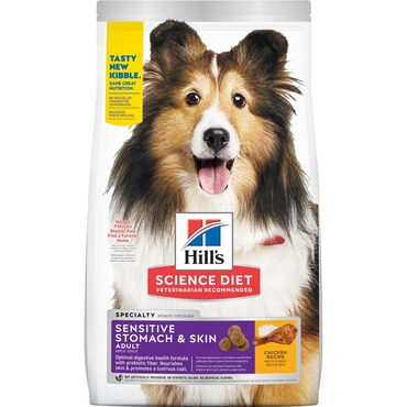 Science Plan Sensitive Stomach and Skin Medium & Large Adult with Chicken 14 Kg